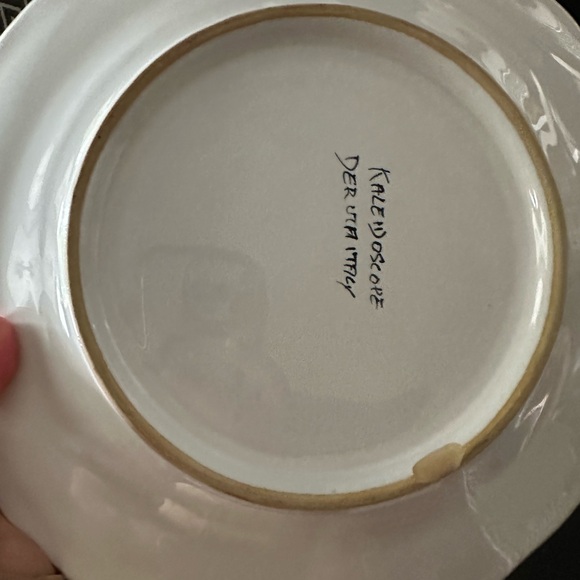 DERUTA KALEIDOSCOPE DINNER PLATE - Lot Of 6 - Picture 7 of 12